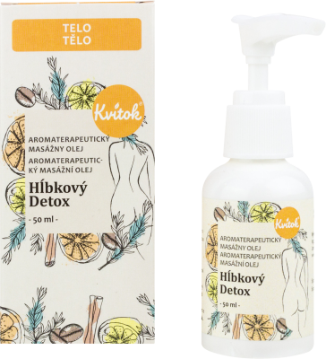 Navia Masážní olej proti celulitidě Hloubkový detox BIO 50ml