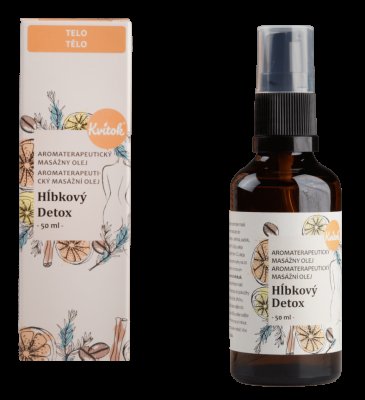 Navia Masážní olej proti celulitidě Hloubkový detox BIO 50ml