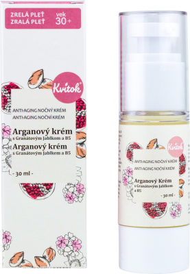 Navia Noční arganový krém pro zralou pleť 30+ BIO 30ml