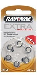 Baterie do naslouchátka Rayovac Extra Adv.312/PR41 6ks
