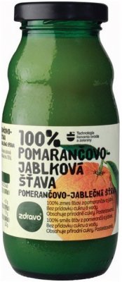 ZDRAVO Šťáva 100% pomerančovo-jablková 200ml