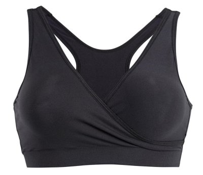 Medela Noční kojicí podprsenka - L, Černá