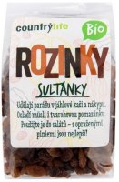 Country Life Rozinky sultánky BIO 200g