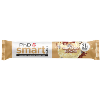 PhD Nutrition Smart Bar white choc blondie 64g PhD Nutrition Smart Bar white choc blondie 64g