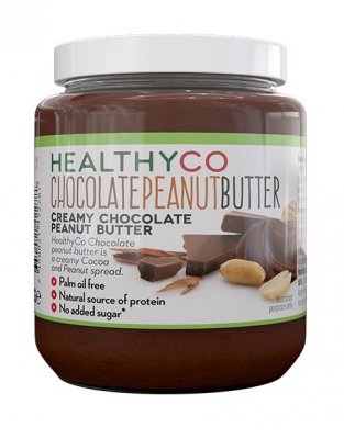 HealthyCO Čokoládovo-arašídové máslo 320 g