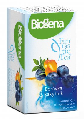 Čaj Biogena Fantastic Borůvka & Rakytník 20x2g