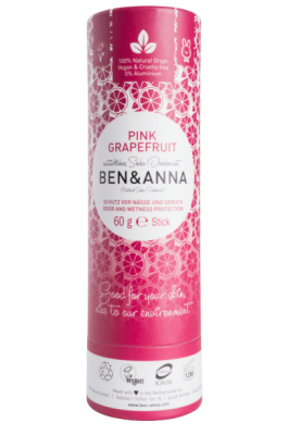 Ben & Anna Tuhý deodorant BIO Růžový grapefruit 60 g