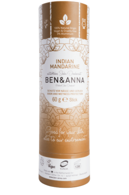 Ben & Anna Tuhý deodorant BIO Indická mandarinka 60 g