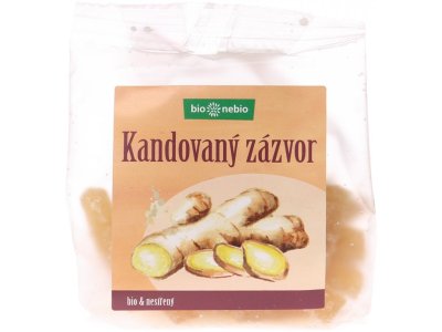 bio*nebio Bio kandovaný zázvor 100g