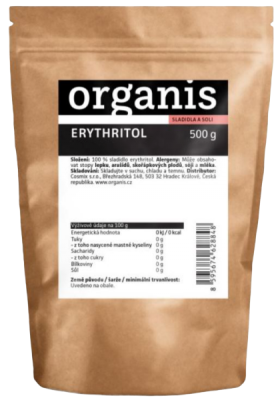 Organis Erythritol 500 g
