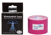 Tejp. KinesioMAX kinesio tape růžová 5cmx5m