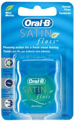 Oral-B SatinFloss zubní nit voskovaná 25 m