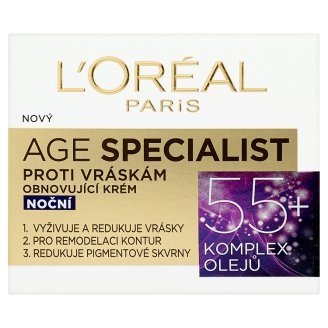 L'Oréal Paris L'oréal Dex Age Specialist 55+ noční krém 50 ml