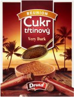 Druid Třtinový cukr Very Dark krabička 400 g