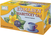 Fytopharma EUDIABEN diabetický čaj 20x1 g