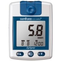 Easygluco Glukometr s 25 ks testovacích proužků + 25 lancet