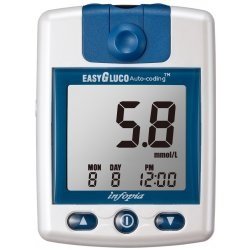 Easygluco Glukometr s 25 ks testovacích proužků + 25 lancet