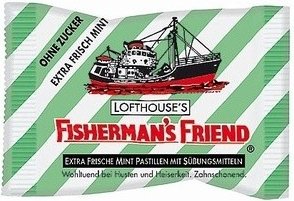 Fishermans friend bonbóny dia mátové 25g zelené