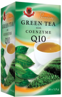 HERBEX Čaj zelený Q10 Premium 20x1.5g