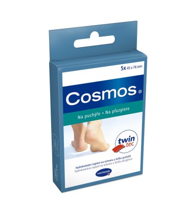 Cosmos Na puchýře na patě Twin tec náplast 5 ks