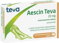 Aescin Teva 20 mg 30 tablet