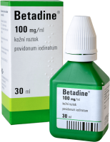 Betadine kožní roztok 30ml (H) zelený