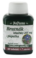 Medpharma Brutnák lékářský 205 mg + pupalka 67 tobolek