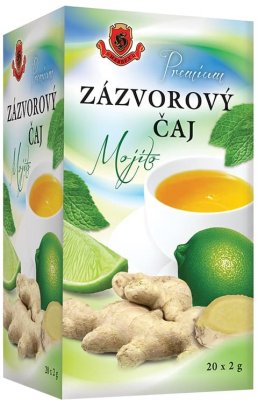 Herbex Zázvorový čaj Mojito 20 x 2 g