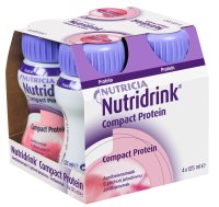 Nutridrink Compact jahoda 4x125 ml