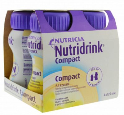 Nutridrink Compact vanilka 4x125 ml