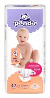 Panda Maxi dětské pleny 42ks 8-18 kg