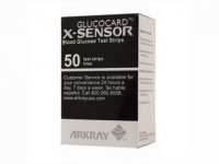 Test.proužky GLUCOCARD X-METER SENSORS 50ks