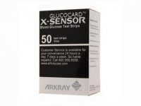 X-Sensor Test.proužky Glucocard x-meter sensors 50 ks