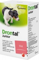 Drontal JUNIOR suspenze + aplikátor 50 ml