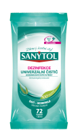 SANYTOL Dezinfekční univerzální čistící utěrky 36ks