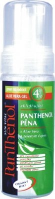 Panthenol pěna 4% s Aloe a zeleným čajem 150ml