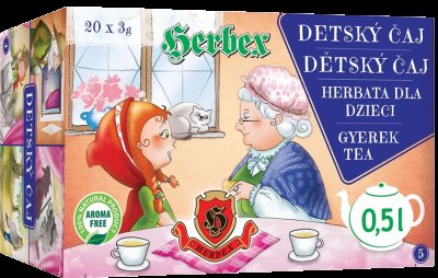 HERBEX Dětský čaj pohádkový 20x3g n.s.