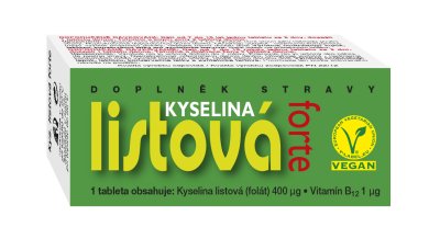 Kyselina listová Forte 60 tablet