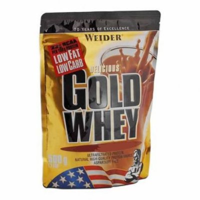 WEIDER Gold Whey milk chocolate sáček 500 g