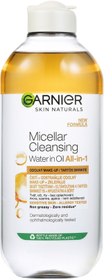 Garnier Dvoufázová micelární voda 3v1 400 ml