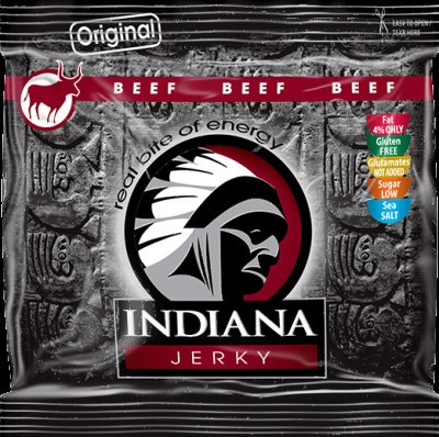 Indiana Jerky beef (hovězí) Original 60 g