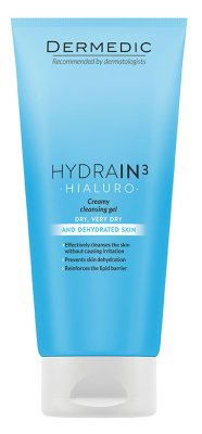 Dermedic Hydrain3 Hialuro krémový mycí gel 200 ml