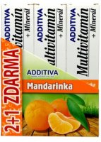 Additiva Sada MM 2+1 mandarinka šumivé tbl. 3 x 20 šumivých tablet