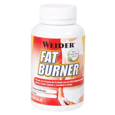 Weider, Fat Burner with Green Tea, 300 kapslí