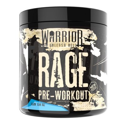 Warrior RAGE Pre-Workout blazin blue raspberry 392g