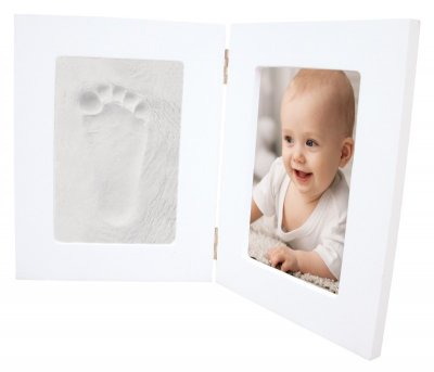 Happy Hands Double frame White - Happy Hands Double frame White bílé