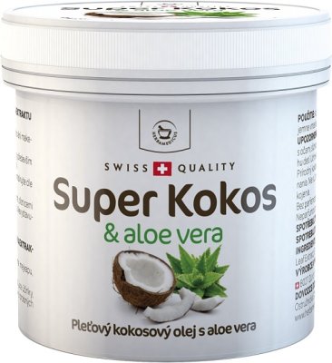 Herbamedicus Super Kokos a aloe pleťový olej 150 ml