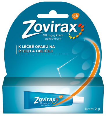 Zovirax 50mg/g krém na opary 2g Zovirax 50mg/g krém na opary 2g