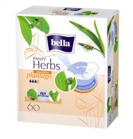 Bella Herbs Plantago Sensitive slipové vložky 60 ks