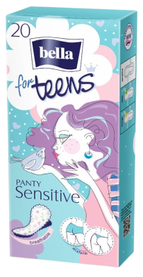 Bella For Teens Panty Sensitive vložky 20 ks